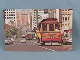 Vintage Postcard - San Francisco Cable Car - Dexter Press - $15.00
