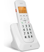 Expandable Cordless Phone with 1.8inch LCD 3 Lines Display Support 5 Han... - $60.54