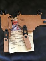 Fits Taurus Millennium Pro PT-111 140 #1162# Suede Shoulder Holster Single Mag image 5