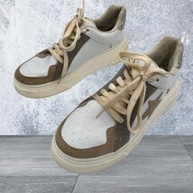 makers aria nude star silver glitter heel lace-up sneakers size 8 - $19.48