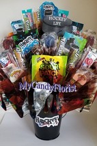 HOCKEY Candy Bouquet Tin Pail! Perfect Gift for Birthday, Award, or Just... - £47.18 GBP