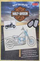 How to Draw Harley Davidson Motorcycles  A step-by-step guide Instructions NEW - £7.98 GBP