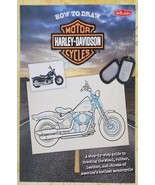 How to Draw Harley Davidson Motorcycles  A step-by-step guide Instructio... - £7.83 GBP