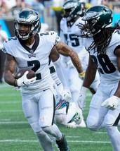 DARIUS SLAY 8X10 PHOTO PHILADELPHIA EAGLES PICTURE NFL CLOSE UP ACTION - $4.94