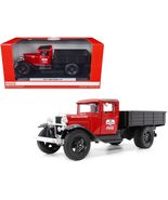 1931 Ford Model AA Pickup Truck Red and Black "Go Refreshed - Drink Coca... - $58.41