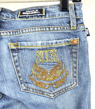 Rock &amp; Republic Roth Electrolyte Blue Jeans 26 USA 6514 Womens - £27.01 GBP