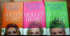 Beverly Lewis 2008 HOLLY&#39;S HEART COLLECTIONs 1-3 complete set HS girls r... - £12.63 GBP