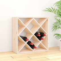 Wine Cabinet 62x25x62 cm Solid Wood Pine - £36.14 GBP
