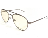 Tomas Maier Sunglasses TM0018O 006 Gold Round Frames with Yellow Lenses - $93.28