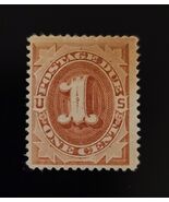 1879 1c Postage Due, Brown Scott J1 Used F/VF - $86.95 MXN