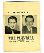 Playbill Inside U S A 1948 Beatrice Lilly Jack Haley Carl Reiner Lewis Nye  - £7.82 GBP