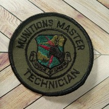 USAF Strategic Air Command Munitions Master Technician Patch ICBM *Unused* - £3.74 GBP