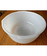 Large Vintage Glasbake For Sunbeam Mixing Bowl White 3.0 Qt. 9” Dia X 4.... - $54.69 CAD