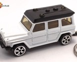  RARE KEY CHAIN WHITE BLACK MERCEDES G CLASS G WAGON 4X4 CUSTOM GREAT GIFT - £38.29 GBP