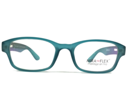 Miraflex Kids Eyeglasses Frames FELIX M.CRY BLUE Matte Rectangular 46-17-124 - £44.67 GBP