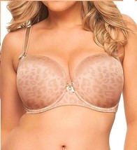 Curvy Kate Smoothie Bra CK2401 30H Wild Blush Underwire Balconette Leopard NWT - $35.22