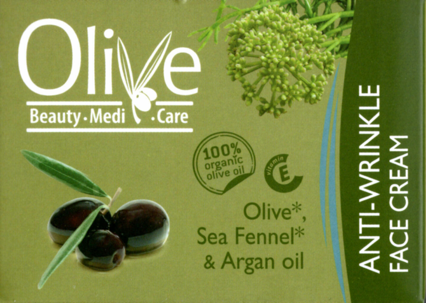 Anti-Wrinkle Face Cream with Cretan Olive, Sea Fennel & Argan Oil 50ml 1.69fl oz - $52.43