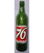 Scarce American 76 Co ACL 16 OZ 76 Green Soda Bottle B Serves 3 People - $467.70 MXN