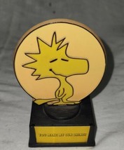 VTG Aviva Woodstock Peanuts Bird You Make My Sun Shine 1965 Collectible Trophy - £31.63 GBP