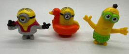 Despicable Me Minions Rise of Gru Lot of 3 McDonald&#39;s Toys #20, 40, &amp; 45 - £6.32 GBP