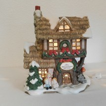 Fitz Floyd Holiday Hamlet Dollmakers' Cottage Enchanted Forest Light Box FLAW - £38.55 GBP