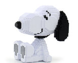 Snoopy (Peanuts) Brick Sculpture (JEKCA Lego Brick) DIY Kit - $85.00