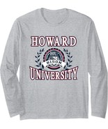 Howard University Bison Laurels Logo Officially Licensed Long Sleeve T-S... - $30.09 CAD