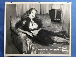 1959 Tempest Storm Pinup in Black negligee  8 x 10 Photograph - $19.78