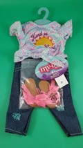 My Life As &#39;Kind Is Cool&#39; Outfit With Sandals for 18&quot; Doll  - £7.73 GBP