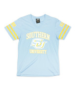 WOMEN&#39;S SPELMAN COLLEGE FOOTBALL JERSEY TEE HBCU SHORT SLEEVE T-SHIRT - $51.74 CAD