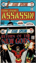 DC&#39;S 1975-75 FIRST YR ISSUES/RETURN OF THE NEW GODS &amp; ASSASIN VF-MINT - £6.25 GBP