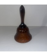 EAPG Dark Amber GLASS Bell Star Pattern Vintage - £14.45 GBP