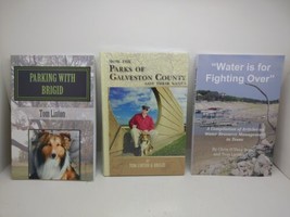 Tom Linton Lot of 3 Books Parking with Brigid, Parks of Galveston County... - £47.30 GBP