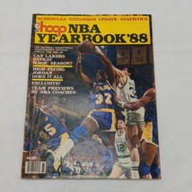 NBA Hoop Magazine Yearbook 1988 Magic Johnson Michael Jordan  - $96.23