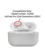AirPods Pro (2nd Generation) USB-C Magsafe Charging Case Replacement A2968 - $39.59