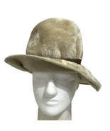 Vtg 1960&#39;s Madrigal Made Italy Mod Fur Fedora BOHO Hat Ruth Gallin Milli... - $813.93 MXN