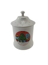 1980&#39;s Lillian Vernon Merry Christmas Tree Cookie Jar Made in Italy - $14.83