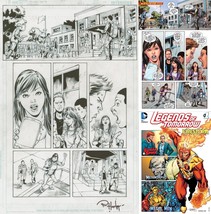 Gerry Conway Firestorm Legends of Tomorrow #1 Pg 11 Original Art Eduardo Pansica - £84.24 GBP