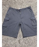 Old Mill Grey Cargo Shorts - Men&#39;s 38 - Cotton Twill - Relaxed Fit - $33.21 CAD