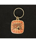 1990s Chicago Bulls Keyring Key Ring Brass and Enamel 1.5 Inches - £4.06 GBP