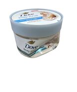 1PK Dove Exfoliating Body Polish Body Scrub Macadamia Rice Milk 10.5oz - $11.78