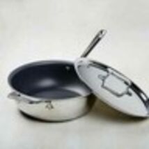 All-Clad d5 NONSTICK Stainless 4-Qt Essential Pan NO LID - $79.99