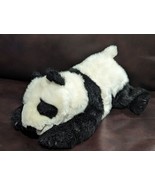 FOLKMANIS FULL BODY BLACK &amp; WHITE  PANDA PUPPET, MOVEABLE MOUTH, 16 IN. - £25.75 GBP