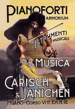 Pianoforti - Carisch and Janichen Musical Instruments by C.R. - Art Print - £17.63 GBP+