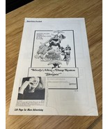 1973 Sleeper Movie Poster Press Kit Vintage Cinema KG Woody Allen Diane ... - $1,873.92 MXN