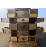 Antique 16 Compartment Japanese Keepsake Temple  - $350.00