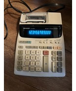 Sharp EL-1801V 12-Digit Two-Color Printing Calculator 2.1 Lines/Sec 4&quot; B... - $25.72 CAD