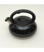 Occi Stainless Steel Tea Kettle Black Whistling Stove-Top - $221.44 MXN