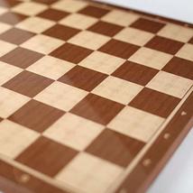 LaModaHome Star Small Size Classic Wallnut Wooden Unscratchable Polished Chess B - £25.28 GBP