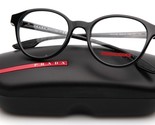 New PRADA VPS 01M 1AB-1O1 Black EYEGLASSES FRAME 50-19-145mm B43 Italy - £76.02 GBP